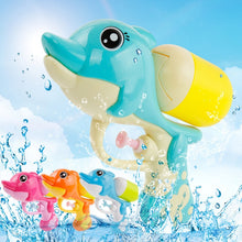 Load image into Gallery viewer, Children water gun toy Summer Beach Entertainment Mini Dolphin Water Gun
